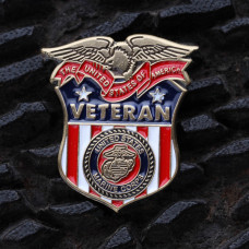 Marine Corps Veteran Pin